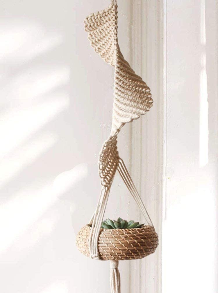 Twist and Turn stylish Plant Hanger