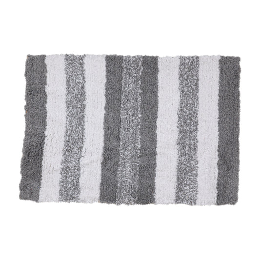 Striped Bath Rug