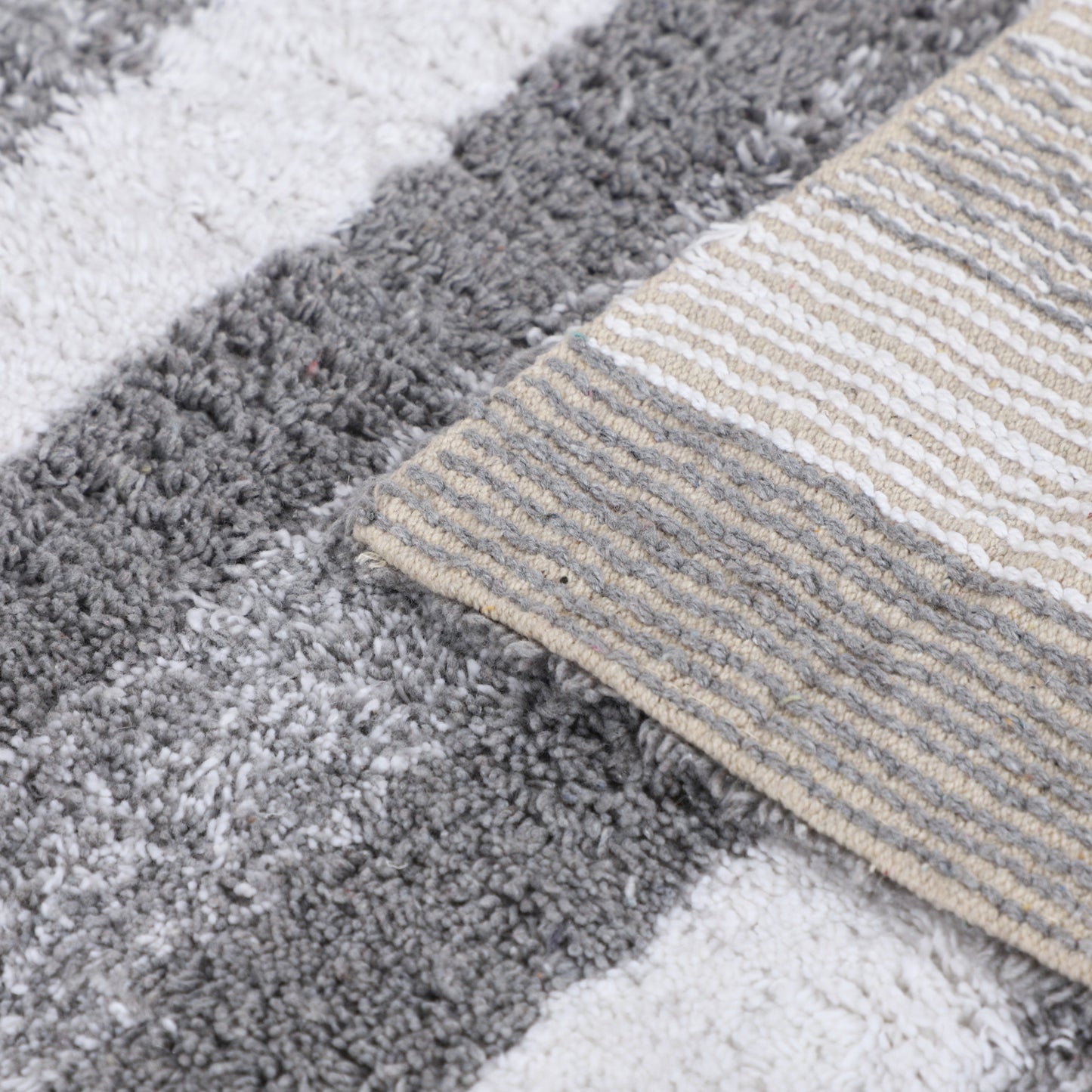 Striped Bath Rug