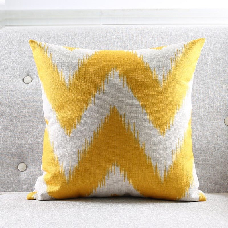 Yellow and Grey Ikat Collection - Hottest in Trend