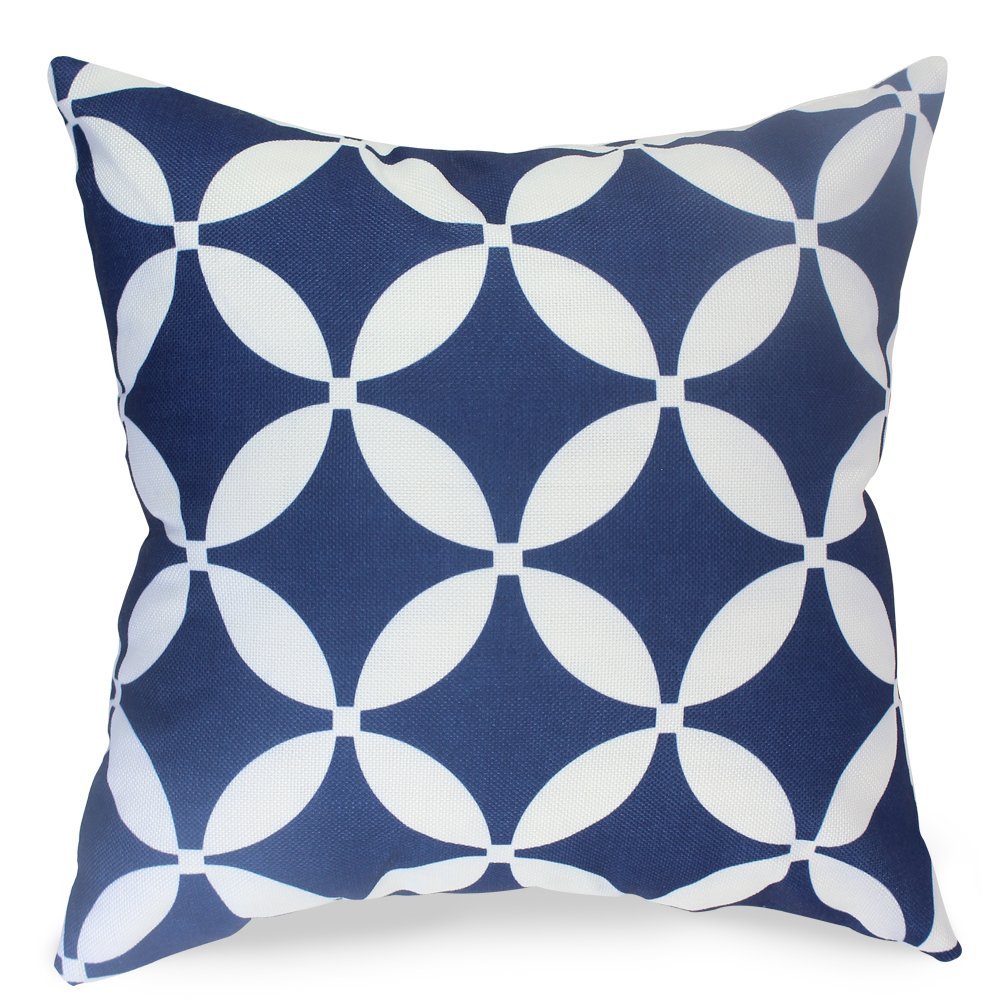 Dark Blue Decorative Cushion Covers