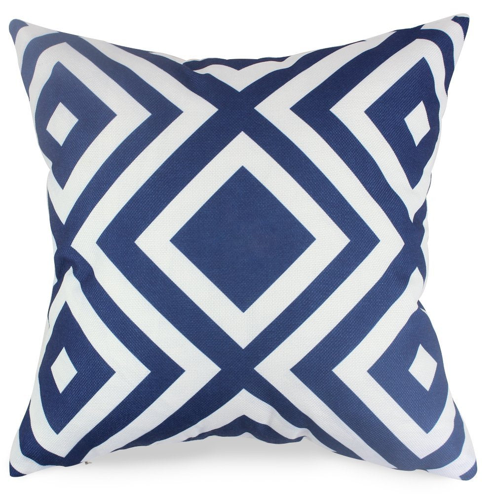 Dark Blue Decorative Cushion Covers