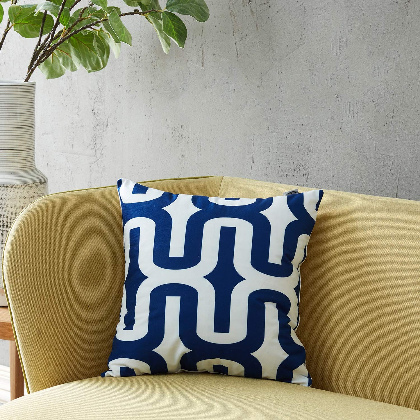 Contemporary Design Navy Blue Geometric Collection