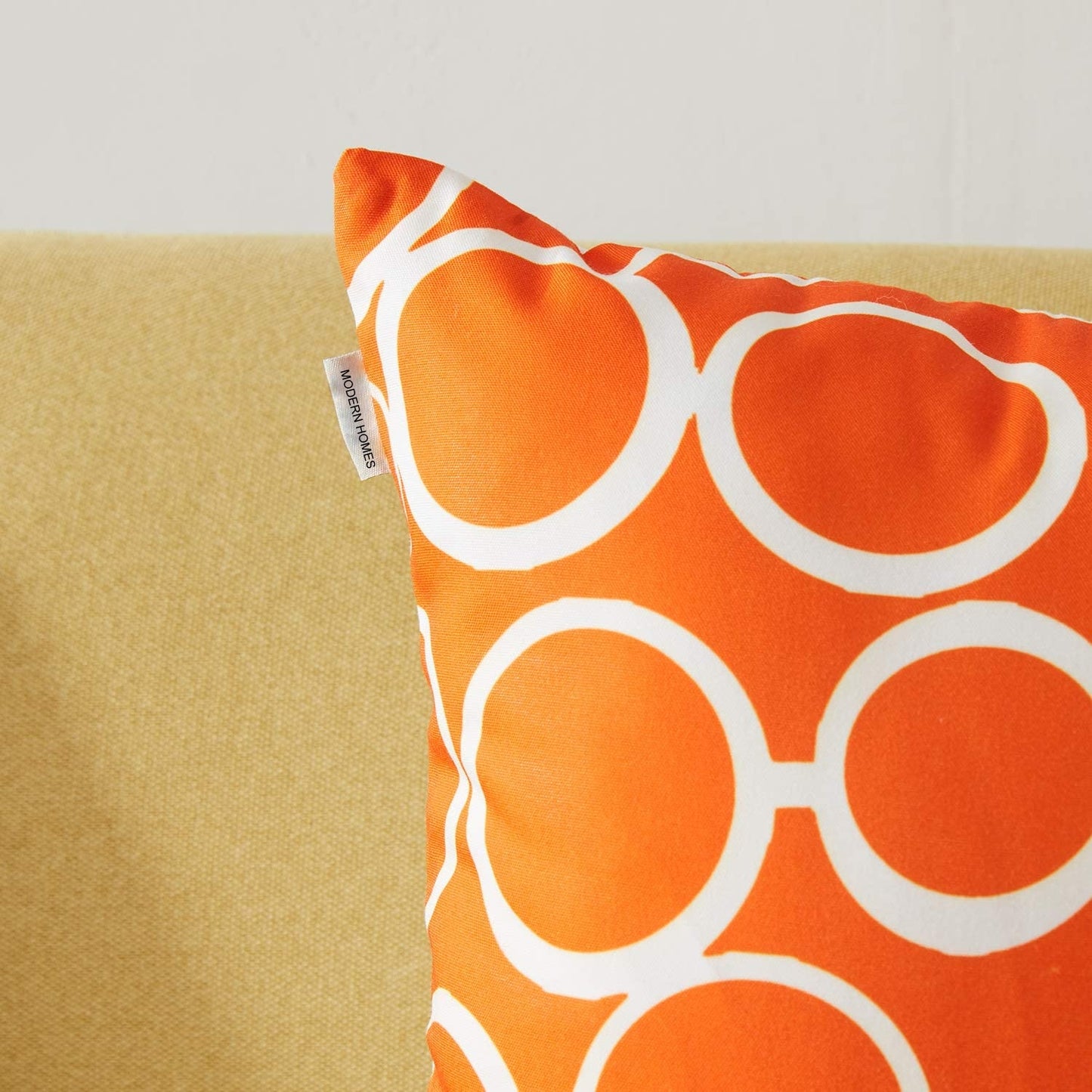 Citrus Range Throw Pillow Covers - Orange