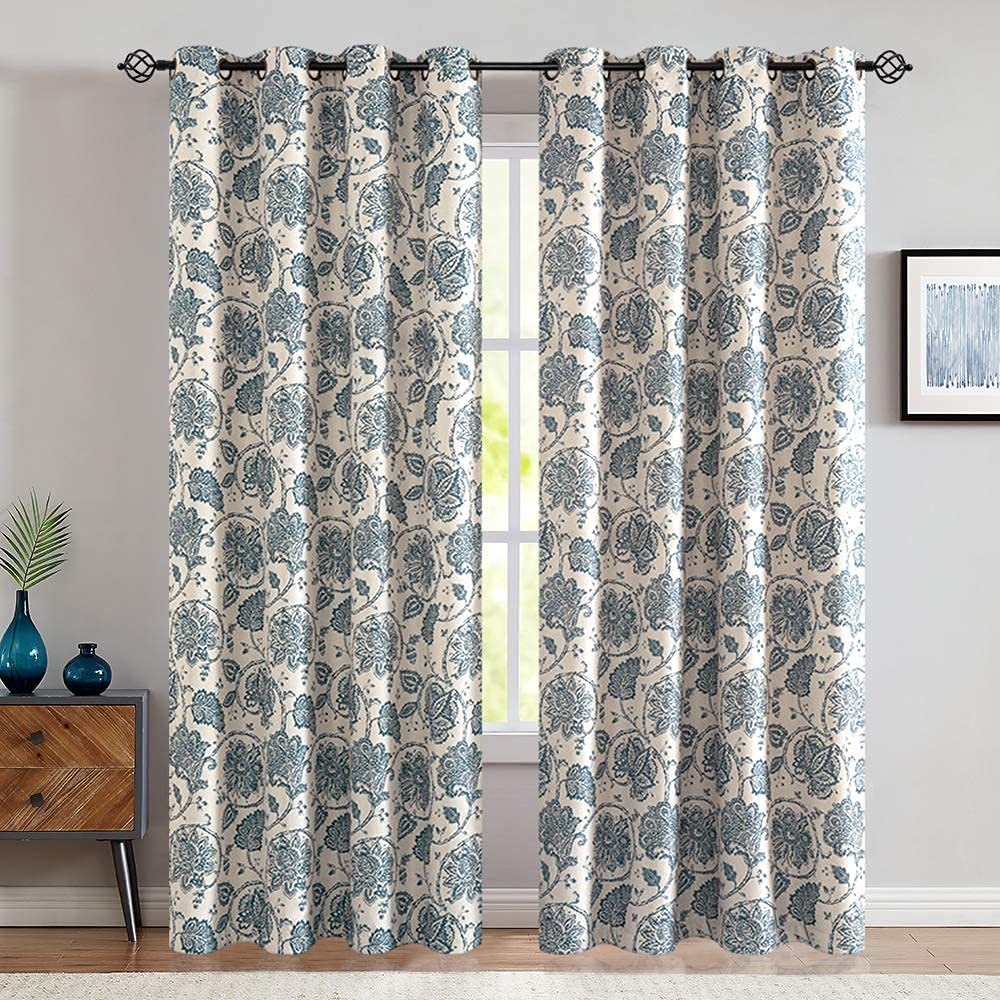 CURTAIN BLUE 7 FT