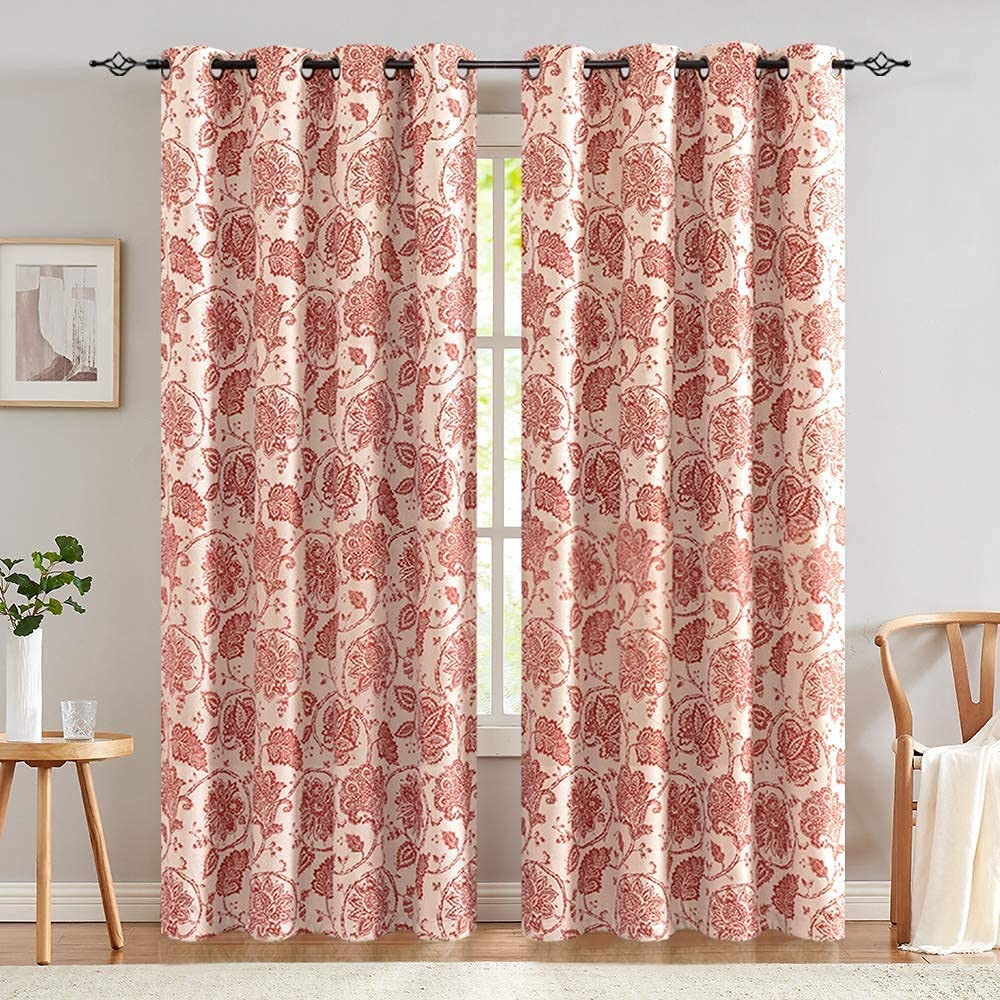 curtain red 9 ft