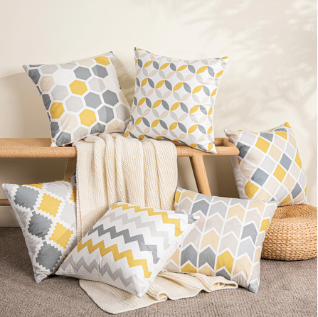 Yellow and Grey Nordic Collection